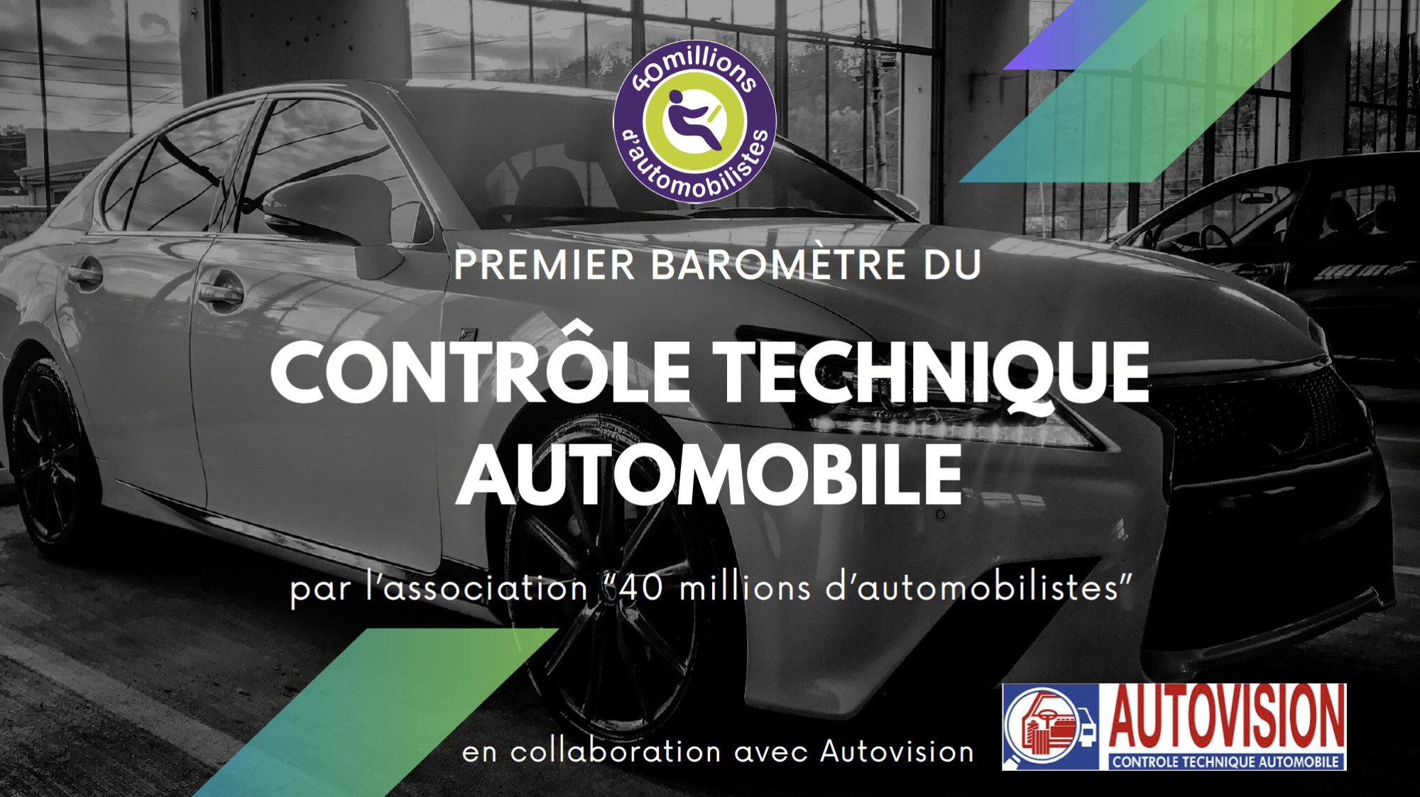 "40 millions d'automobilistes" publie le premier barom&egrave;tre du contr&ocirc;le technique automobile