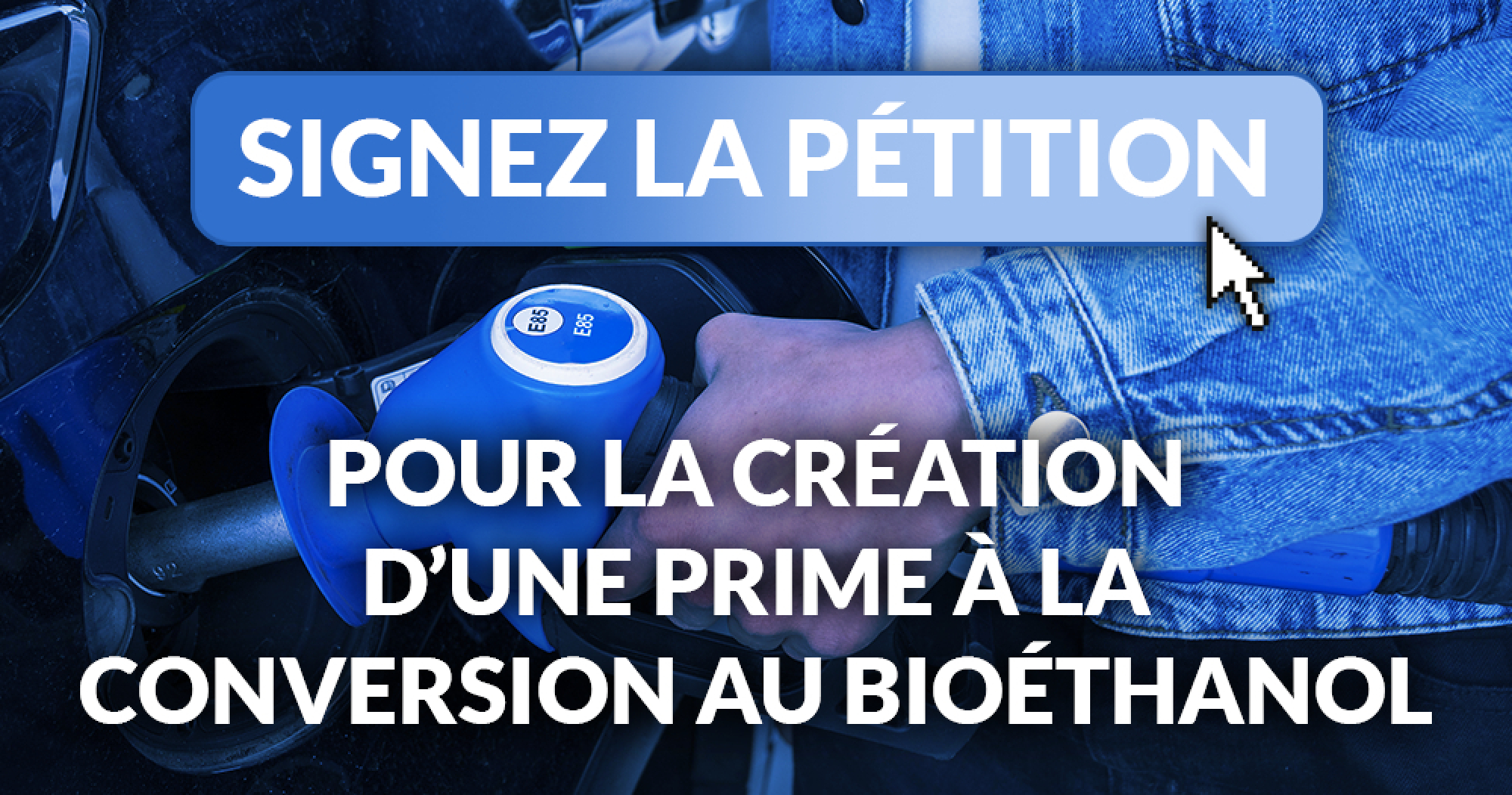 P&eacute;tition pour la cr&eacute;ation d'une prime &agrave; la conversion au biot&eacute;hanol