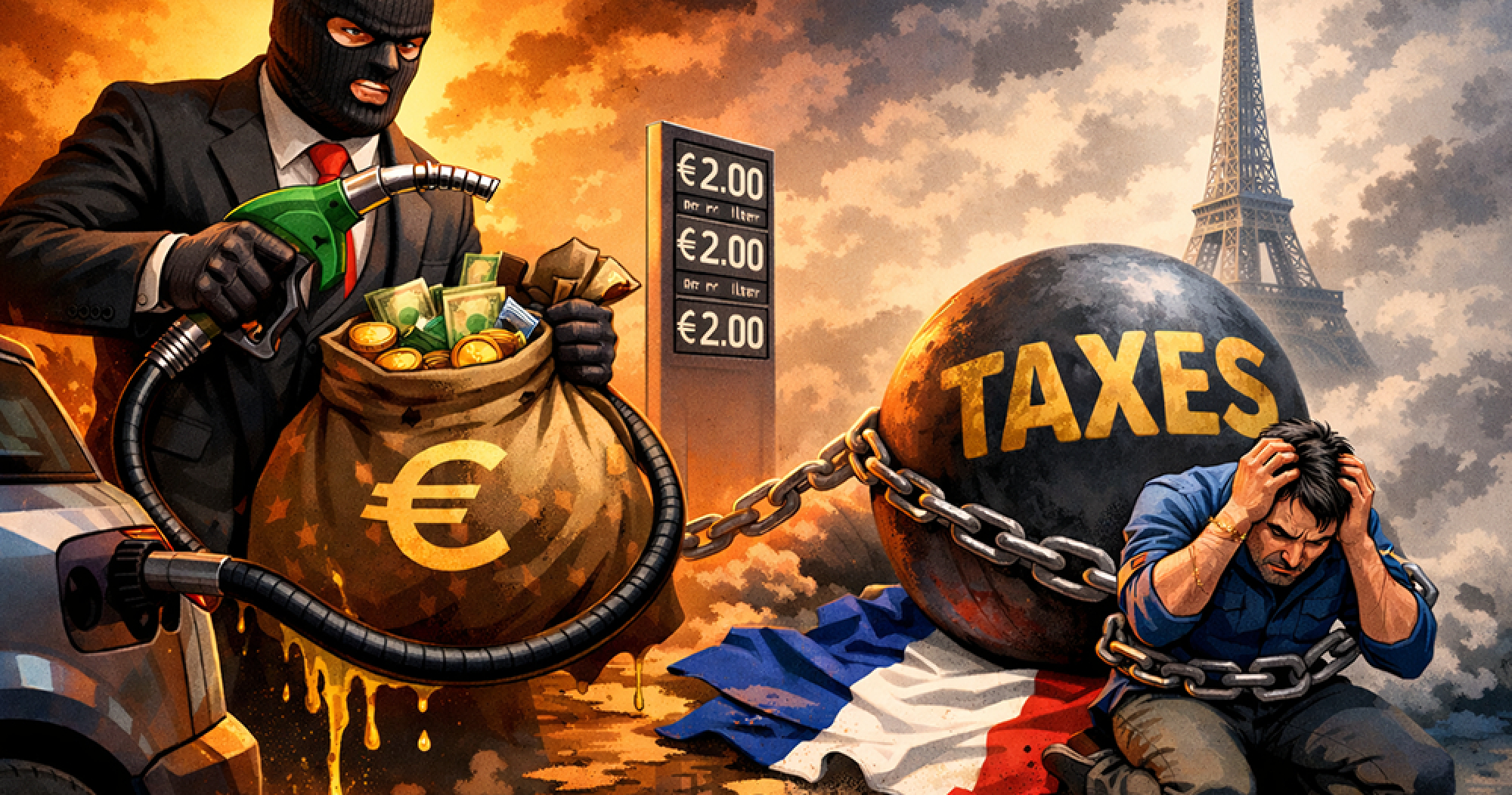 [TRIBUNE] Carburants : le hold-up fiscal, cette h&eacute;r&eacute;sie qui asphyxie la France.