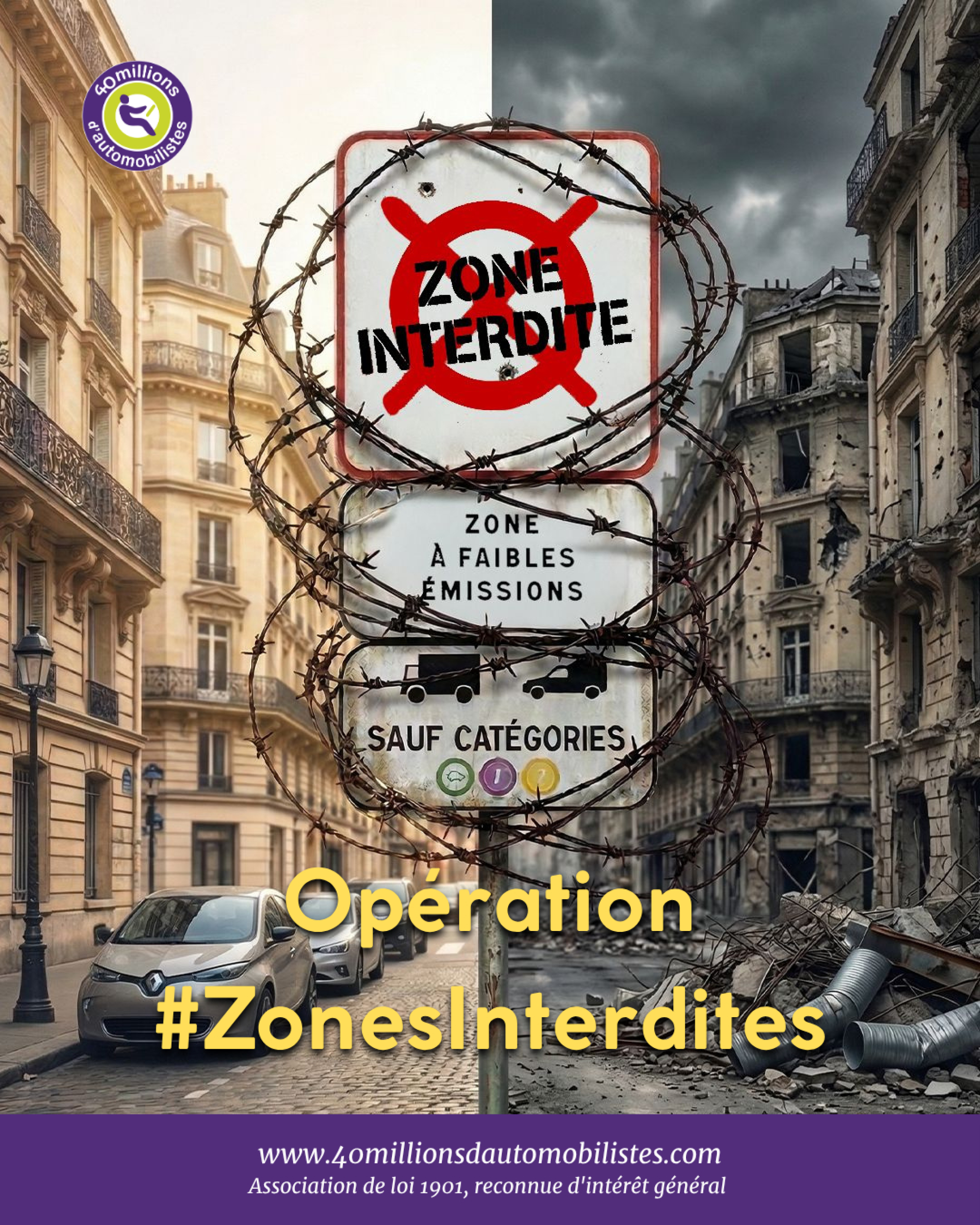 Op&eacute;ration #ZonesInterdites