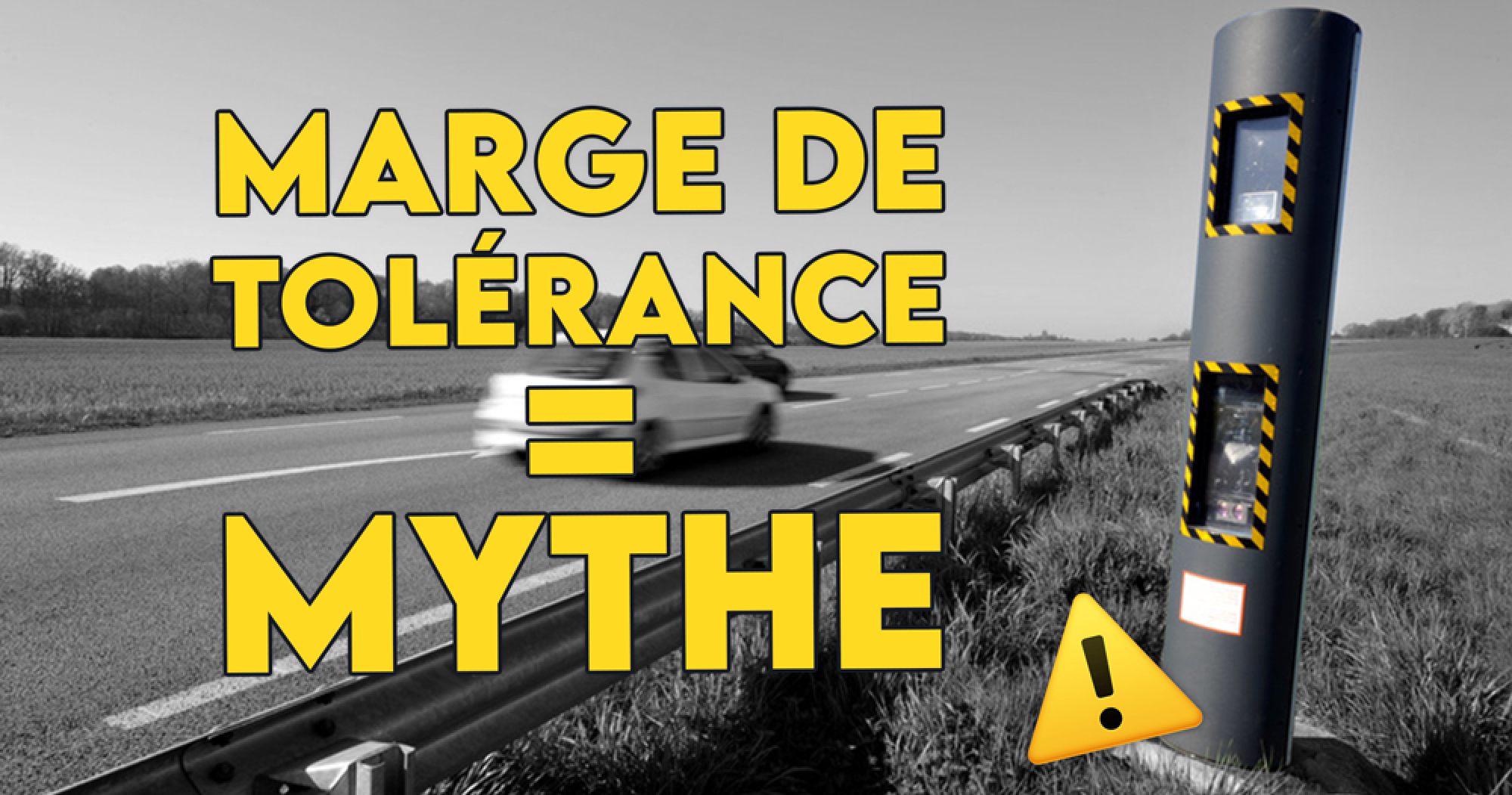 Radars : en finir avec le mythe de la marge de tol&eacute;rance