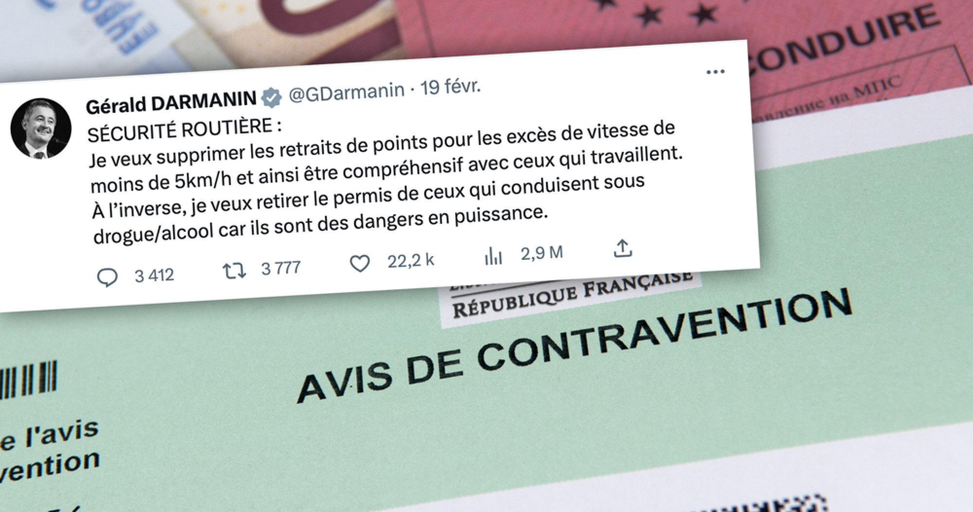 Fin du retrait de point pour les petits exc&egrave;s de vitesse : une premi&egrave;re &eacute;tape !
