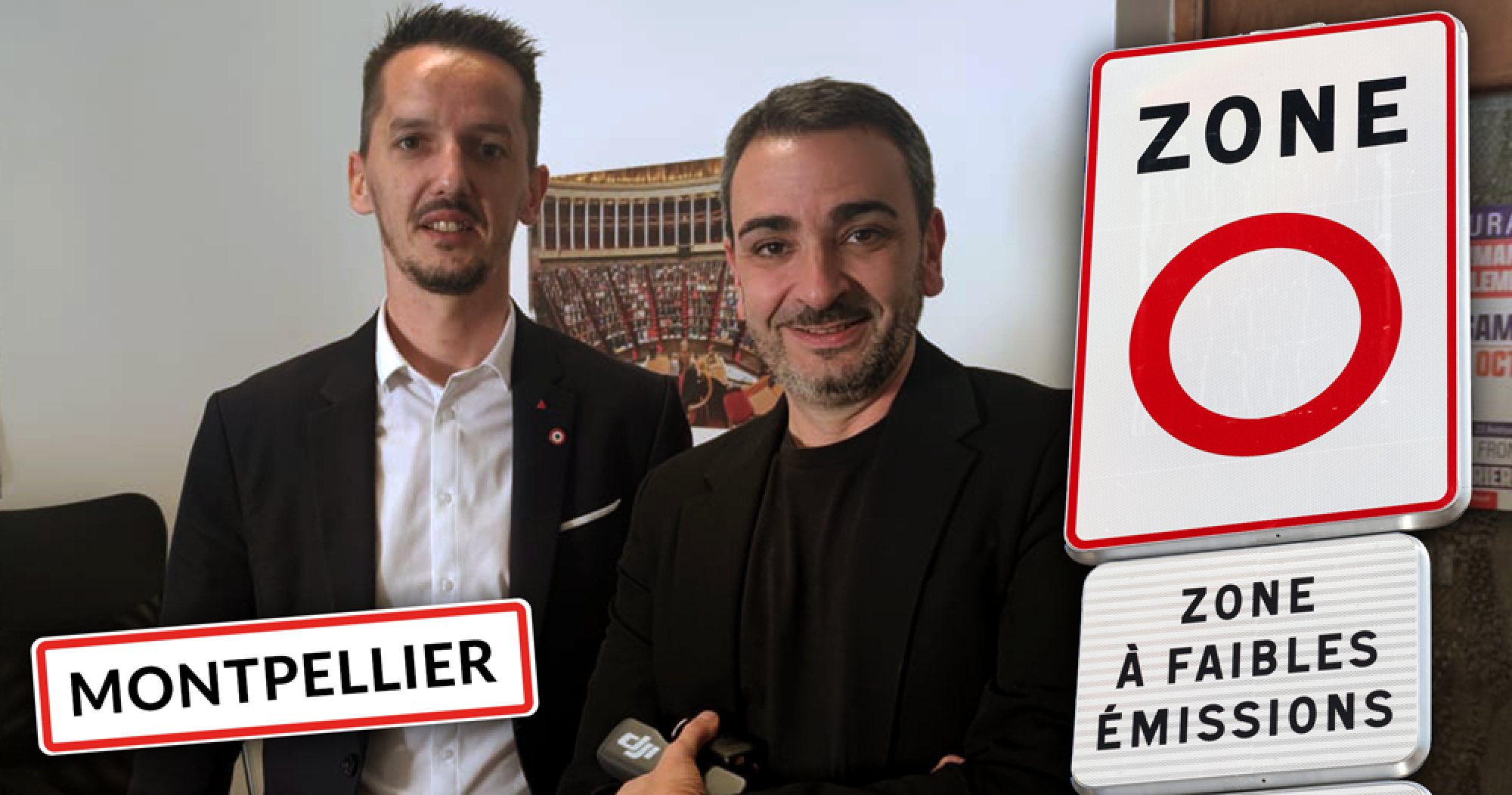 L'association "40 millions d'automobilistes" &agrave; Montpellier pour demander la suspension de la ZFE