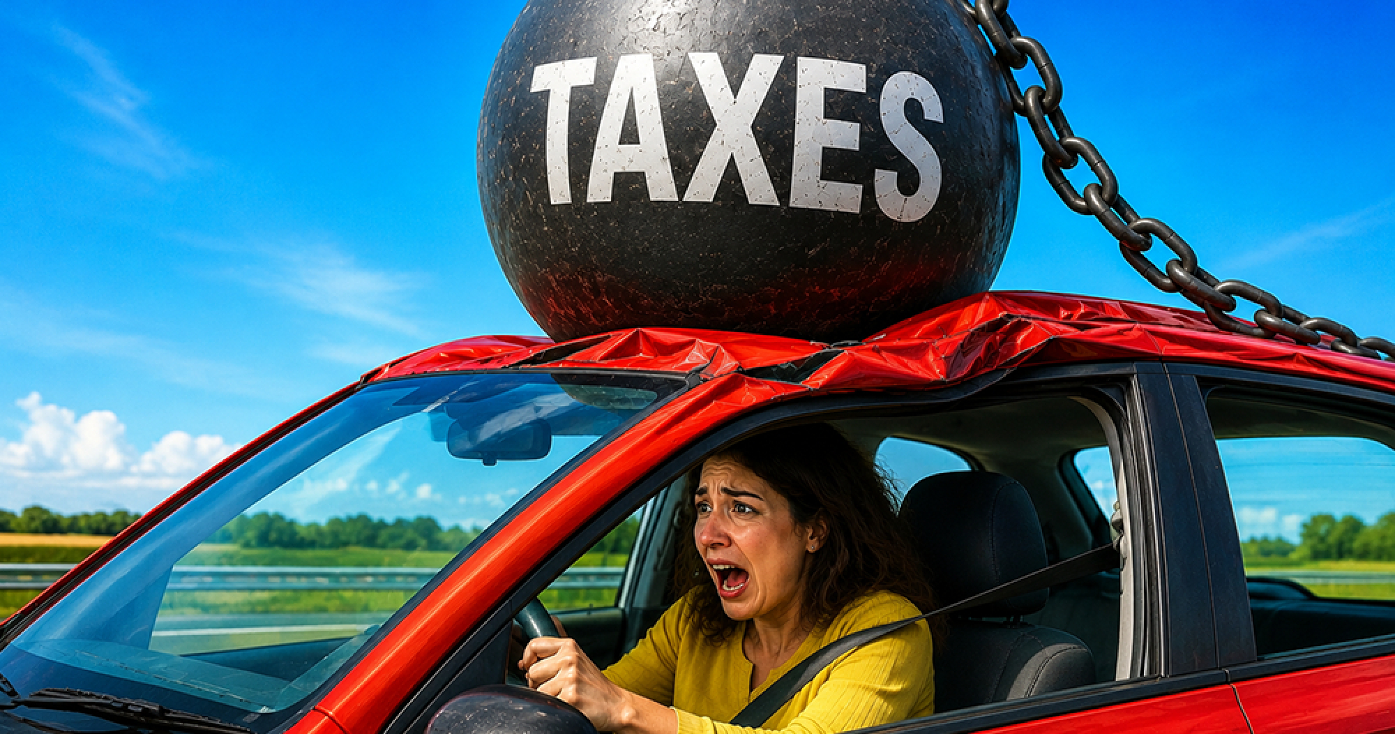 Fiscalit&eacute; automobile en France : la liste compl&egrave;te des taxes que paient les automobilistes