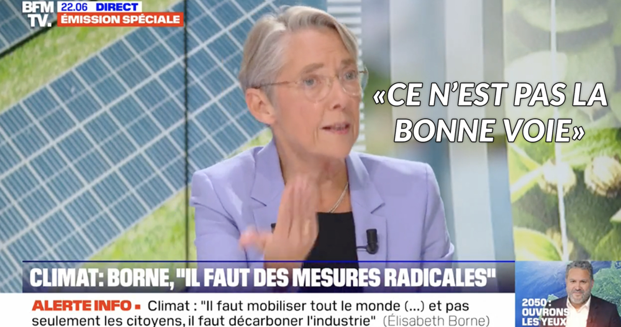 &Eacute;lisabeth Borne (re)dit non aux 110 km/h sur les autoroutes
