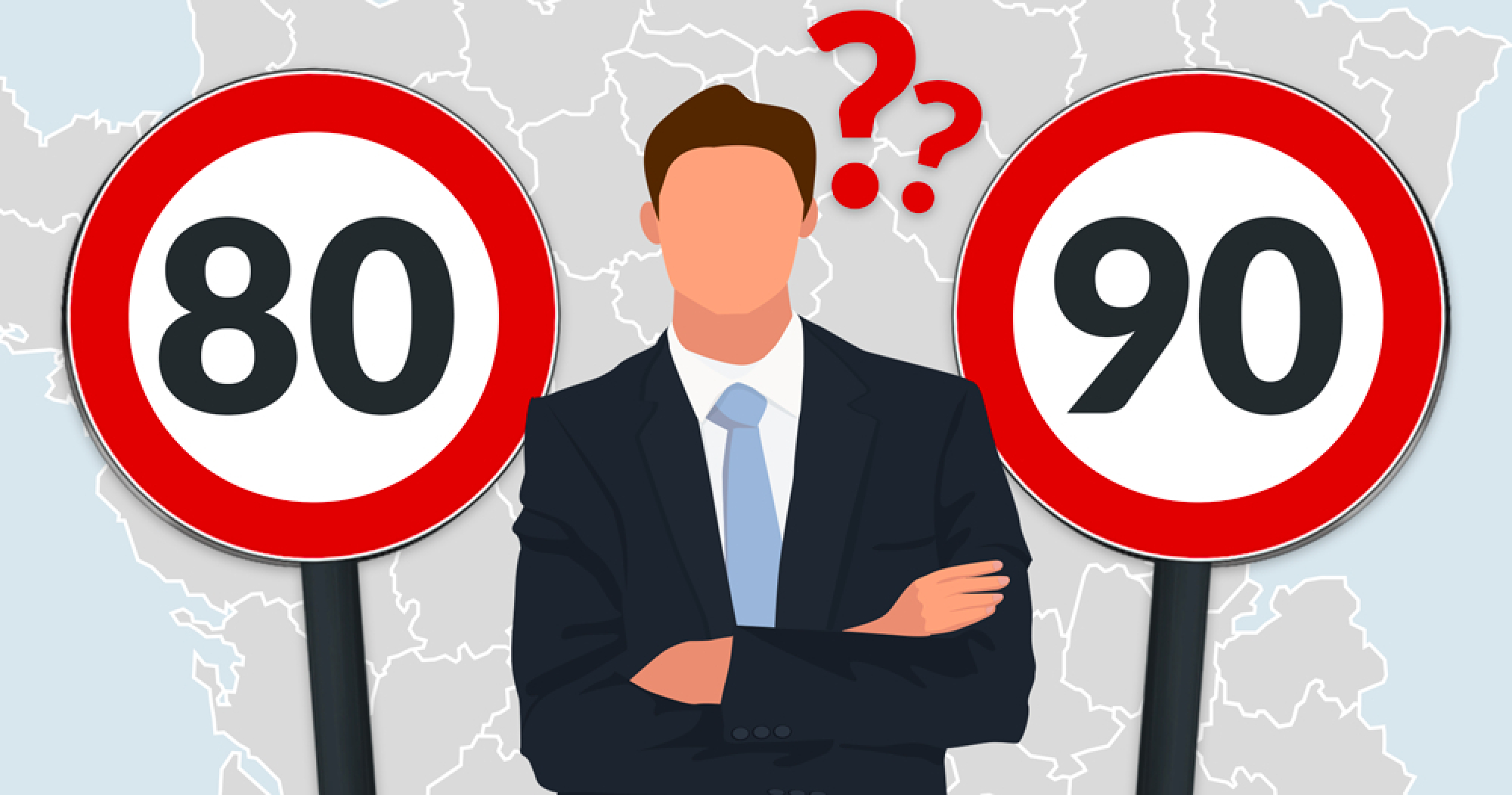 DOSSIER - 80 km/h : chantage gouvernemental, recommandations absurdes... Le dilemme des D&eacute;partements pour repasser aux 90 km/h