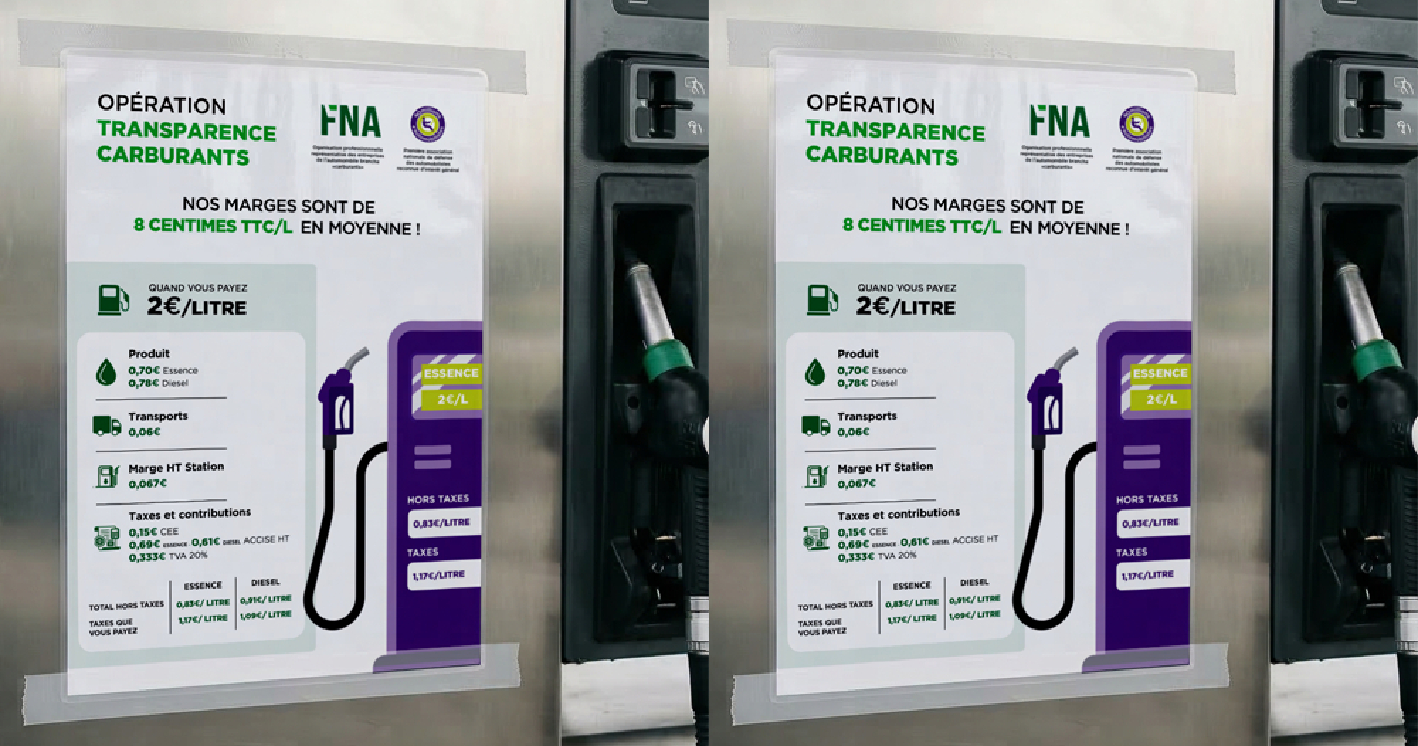 Op&eacute;ration transparence : ces stations-service vont afficher la composition du prix du carburant
