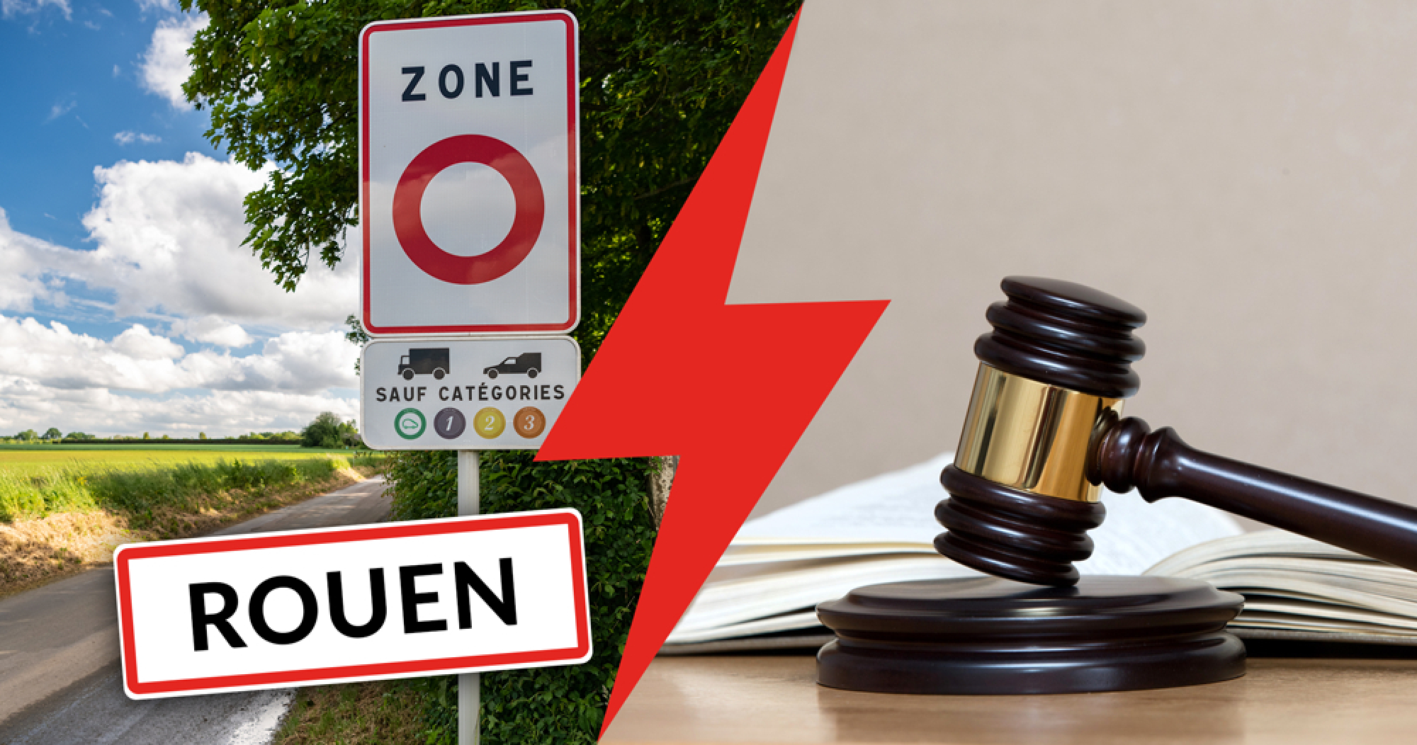 ZFE de Rouen : "40 millions d'automobilistes" et la FEDA d&eacute;posent un recours juridique